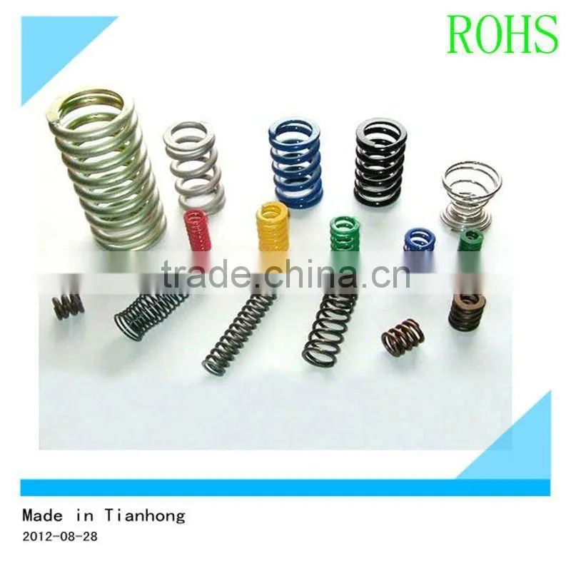 large diameter compression springs used in heavy machinery