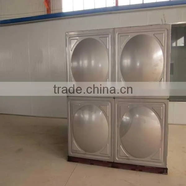 water supply Assmbled combined stainless steel water tanks