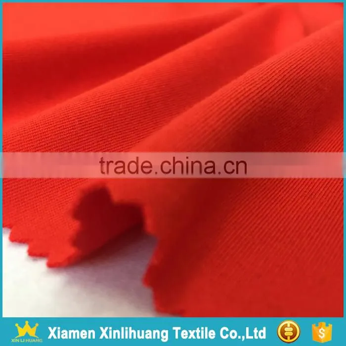 High Grade Breathable 30S 95% Rayon 5% Spandex Jersey Knit Fabric for Clothing