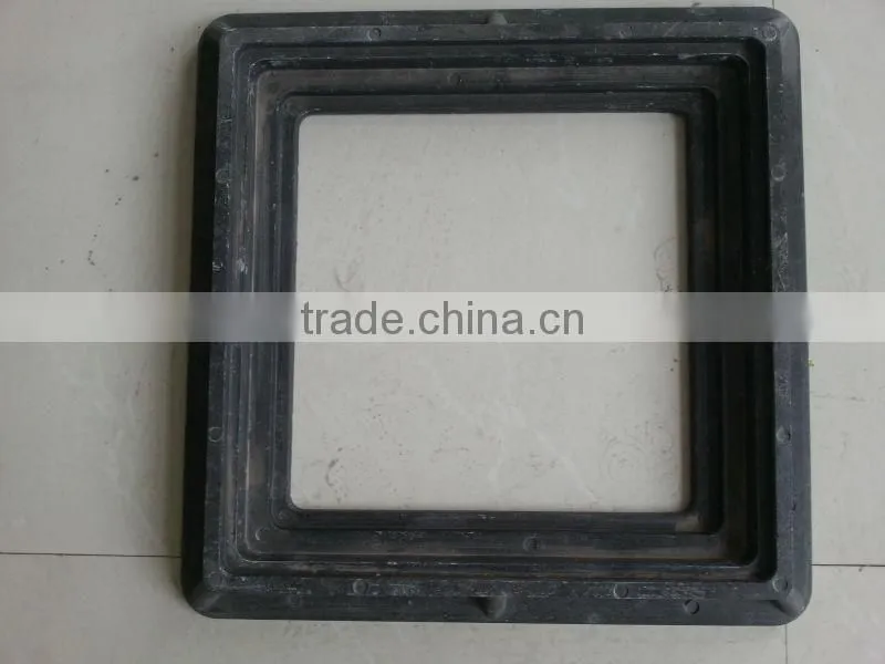 square plastic double seal manhole cover