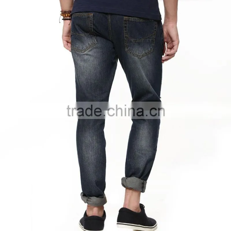 popular fashion ripped new style jeans men 2016