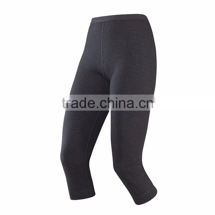 Breathable Jogger Pants Temperature Control Women Merino Wool Warm Pants