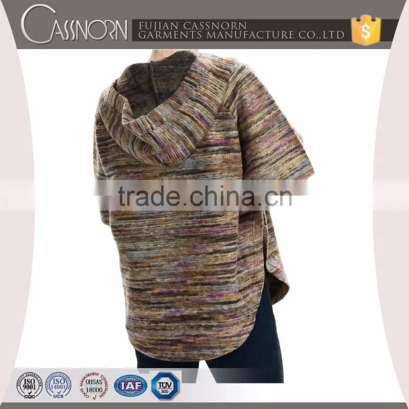 custom hand capes sweater knitted for women