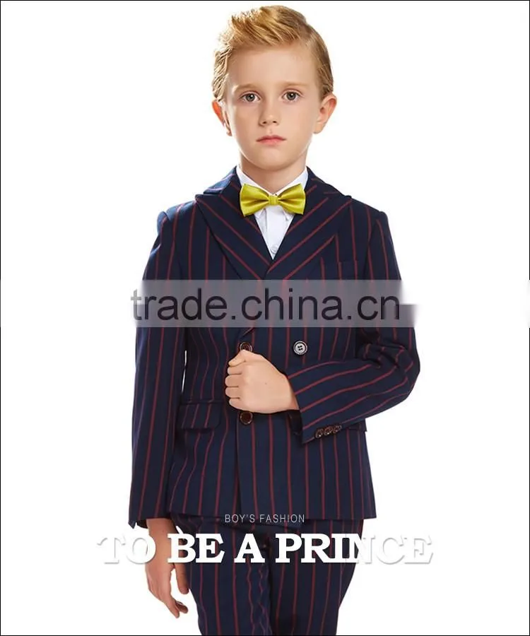 ELPA kids casual suits three pieces vertical stripped party suits for boys