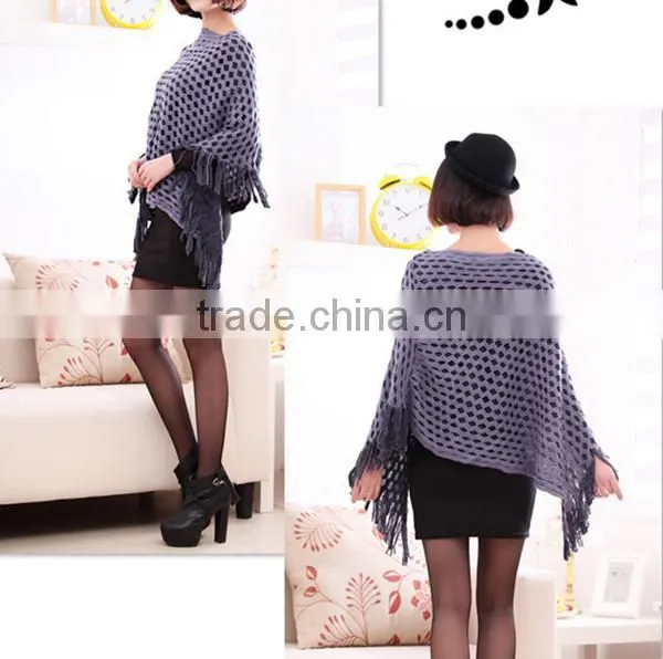 Latest design different color choice women batwing sleeve solid stitching knit cardigan new sweater