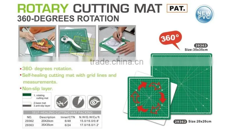 ECO friendly Self Healing Rotary Quilting Cutting Mat