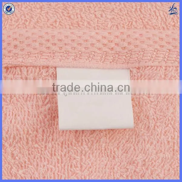 spiral satin border thin towel fabric