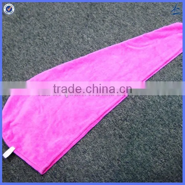 Hot sale square cheap microfiber hair towelling, microfiber hair towelling wholesale