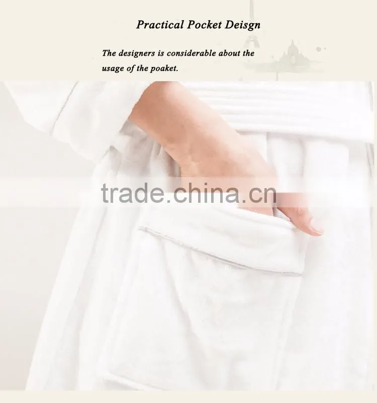Bathrobe gift set unisex adults