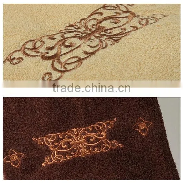 100% cotton customized cotton bath towel hotel towel