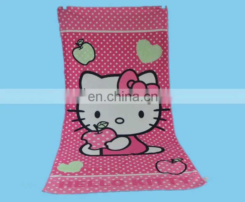 large size custom logo sublimation printed microfiber beach towel for traveling