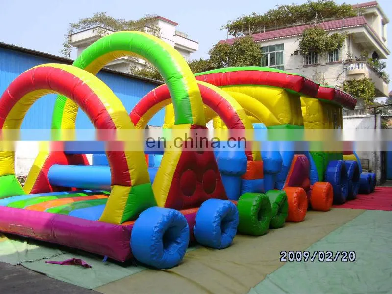 inflatable water obstacle course for sale
