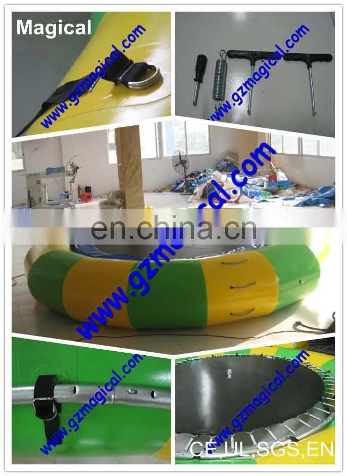 Inflatbale water toy for the lake inflatable water sport game