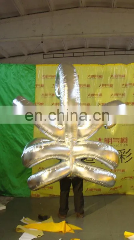 customized new design backpack giant inflatable octopus tentacle for advertising