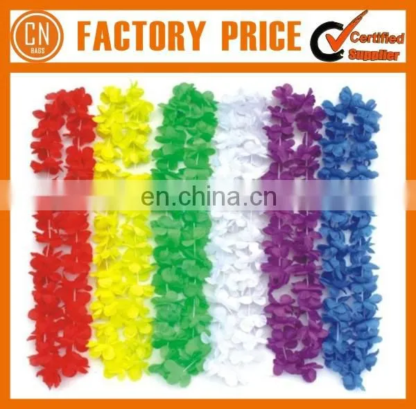 Wholesale Wreathe Lei Promotional Decorative Hawaii Flower Necklace Lei