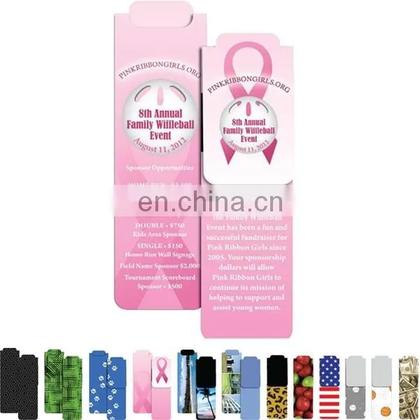 shenzhen china quality customised soft magnetic bookmarks