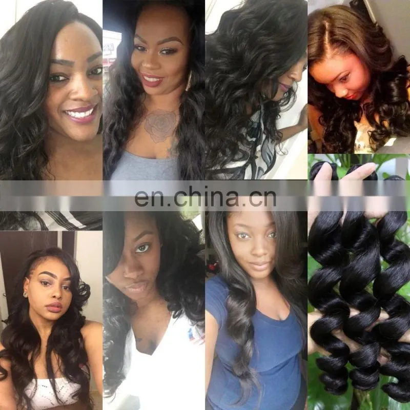 100% Unprocessed Human Human Hair Raw Brazilian Silky Straight Hair Extension