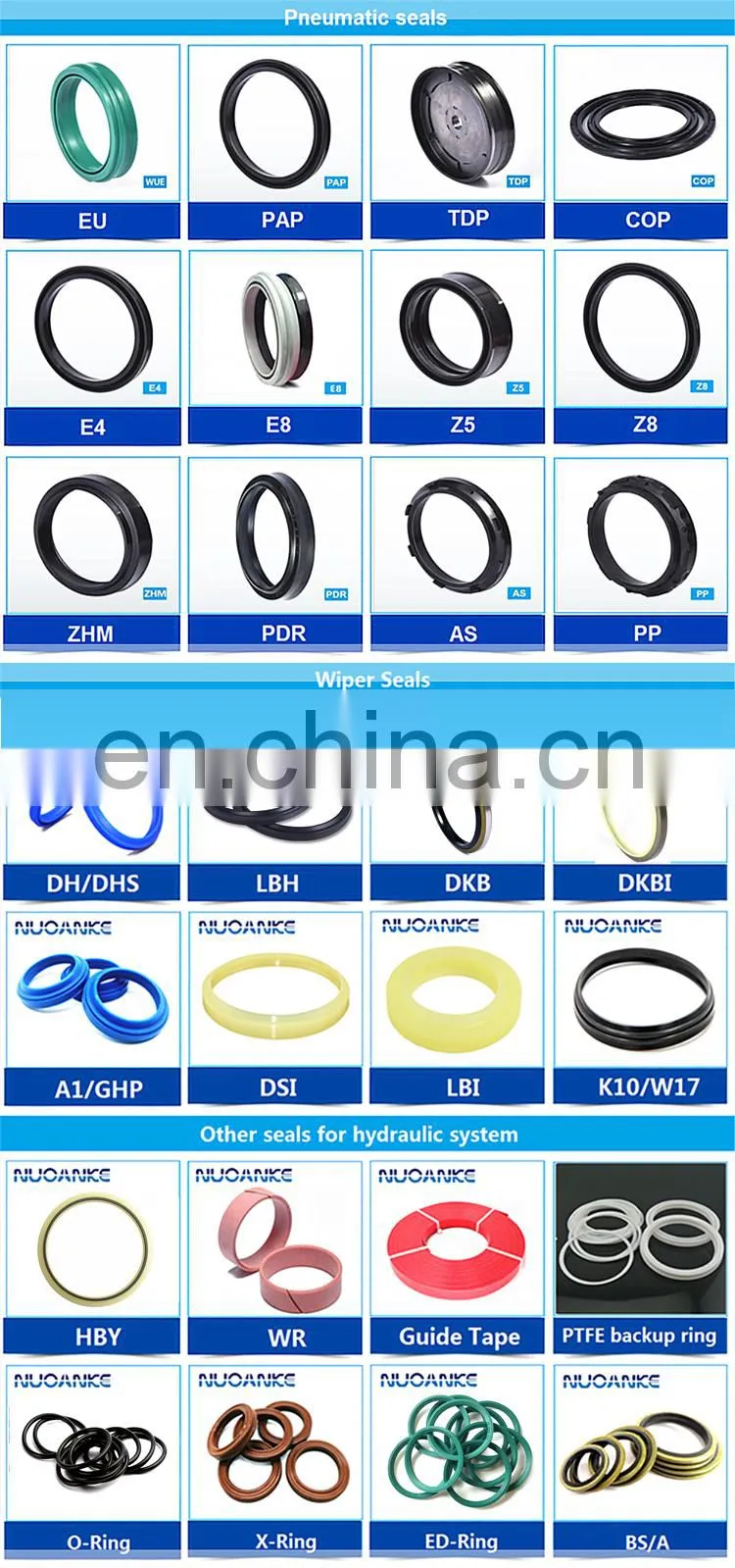 Dust Ring A1 GHP DH-04 Type Hydraulic Rubber PU Scraper Gasket Dust Wipers Seal With High Quality