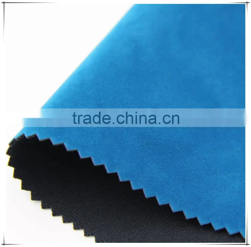 flocking fabric for sport shoes bags sofa curtain