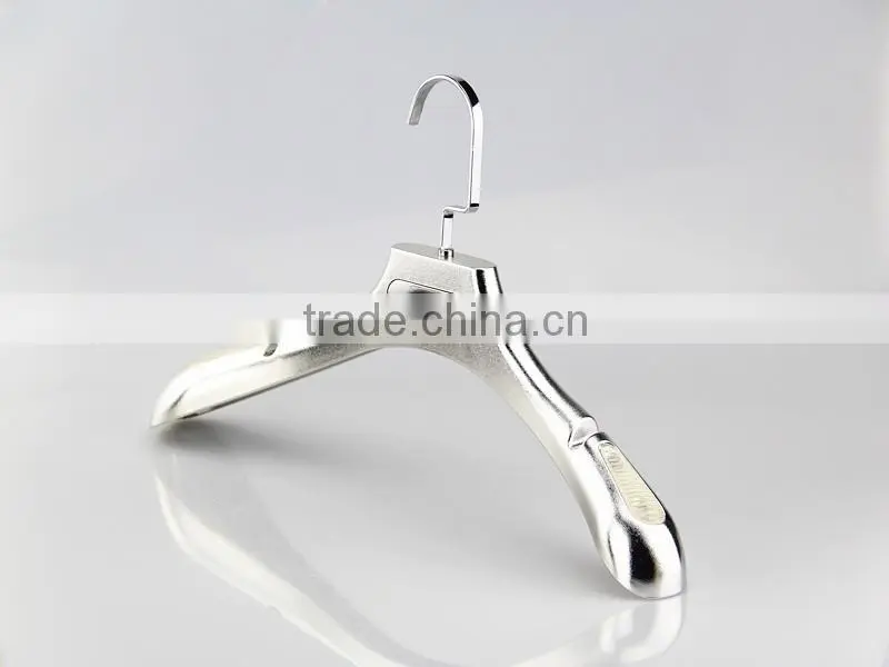 IMY-349 high end silver clothes hanger for bulk luxury hanger