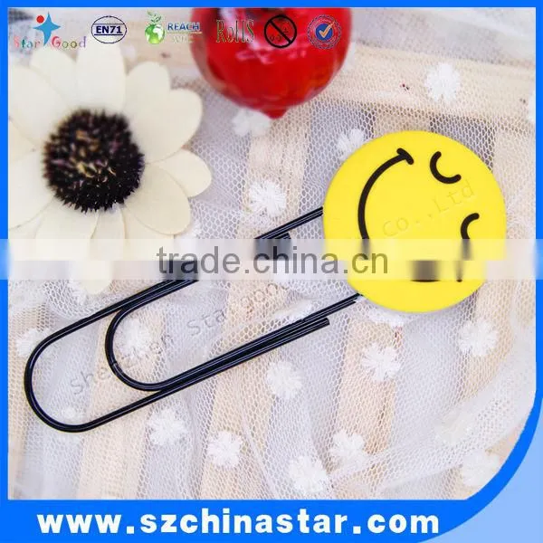 New products OEM pvc paper clip 113*45mm