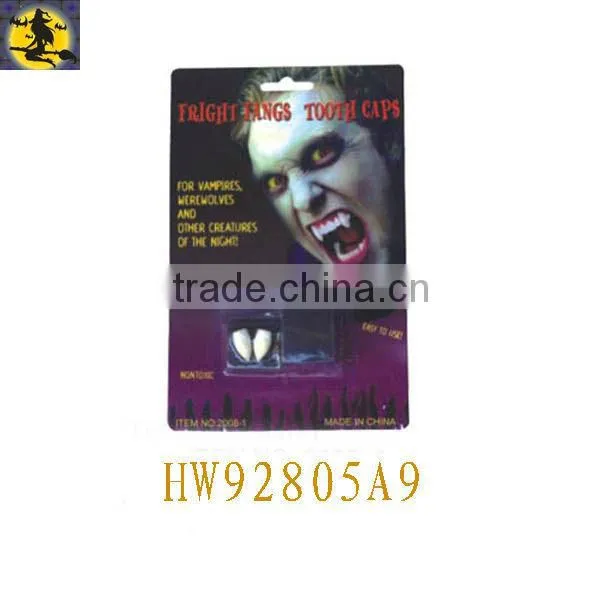 Four Pieces Fake Teeth Toy Set Halloween Accessaries