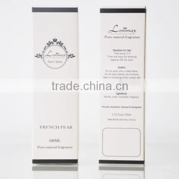 100ml fragrance room spray,eco-friendly air freshener, home fragrance spray SA-1909