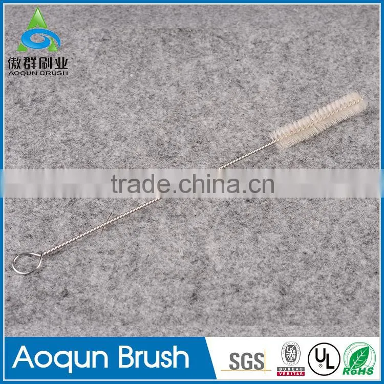 bottle straw brush nylon cleaner brush for stainless steel