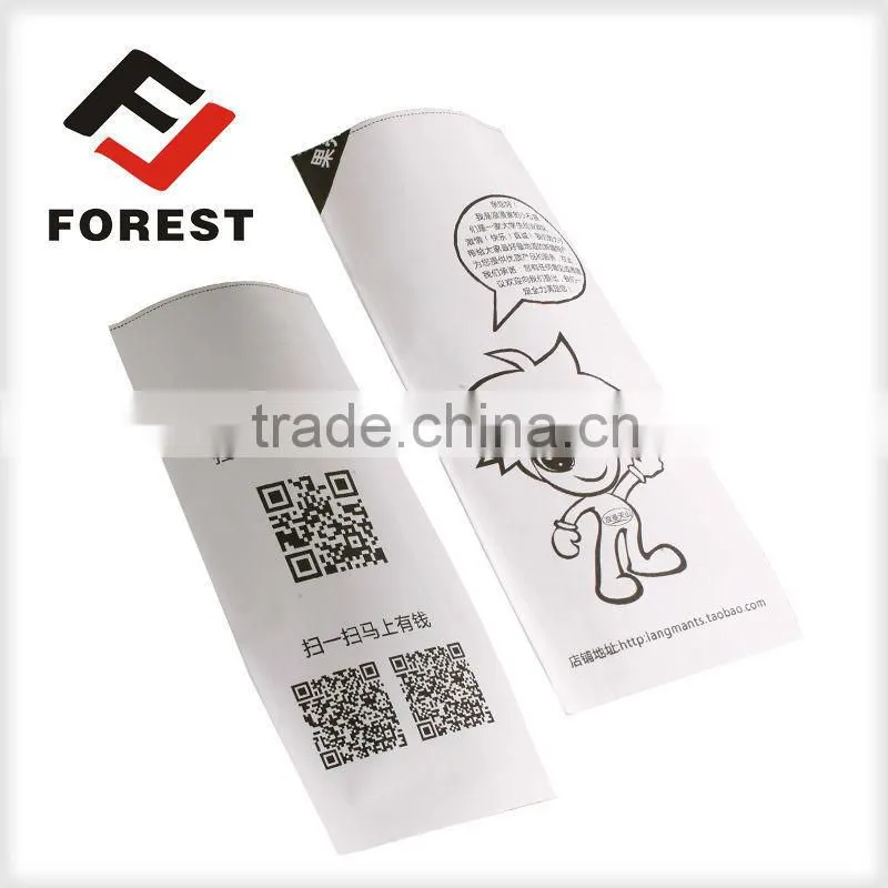 White cute lunch paper bags for gifts