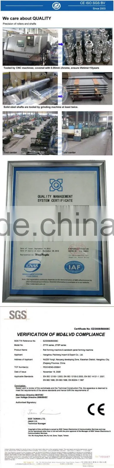 Metal Stud and Track Roll Forming Machine