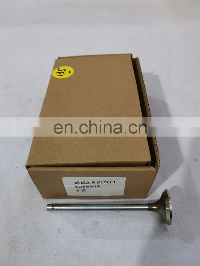 5256949 ISF 2.8 Exhaust valve for diesel engine truck parts 5256949