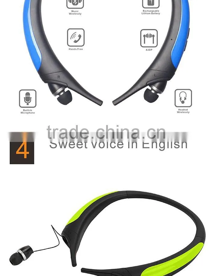 Mini Lightweight Wireless Stereo Sports running Bluetooth earphone Headphones Headsets