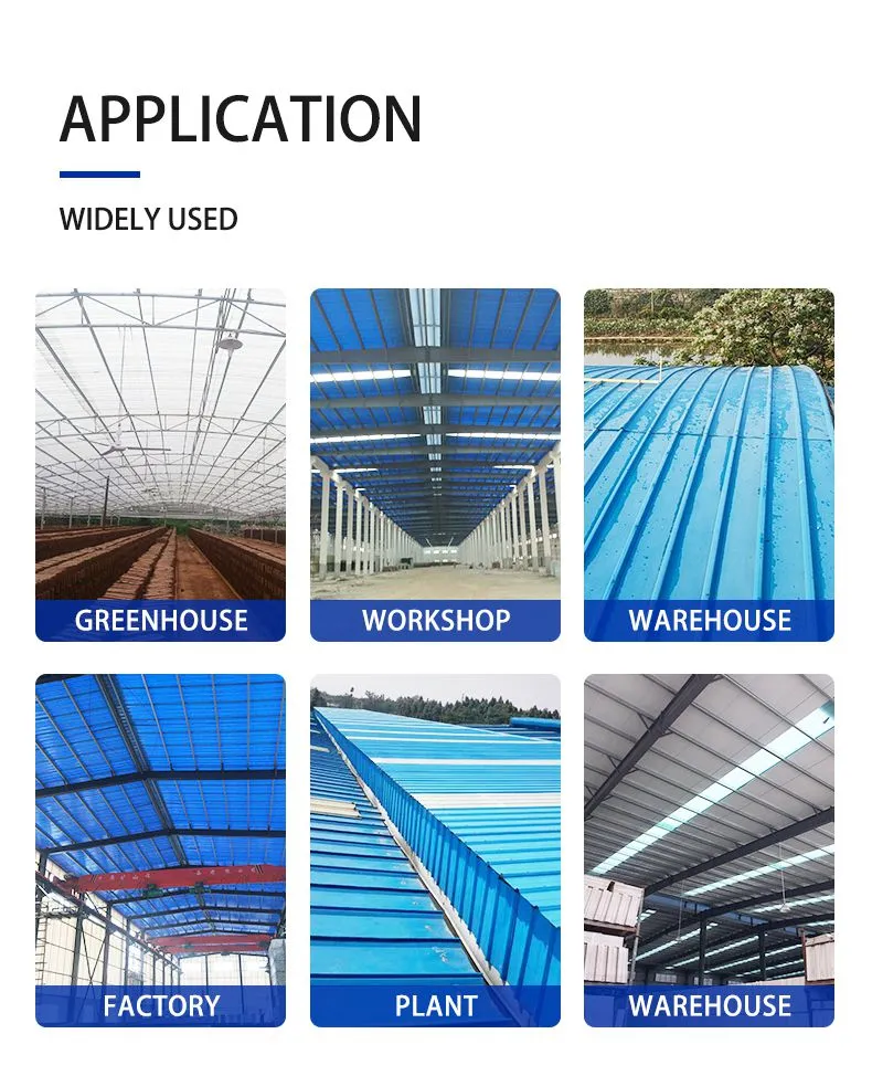 Clear Fiberglass Roof Sheet Transparent Corrugated Frp Roof Sheet