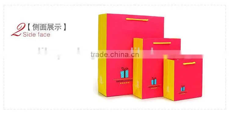 Custom printed cheap buy recyclable shopping paper bag