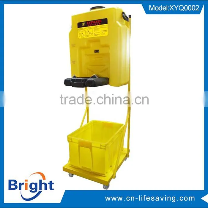 2015 Hot sale! portable emergency shower station, safety shower and eye wash, portable eye wash