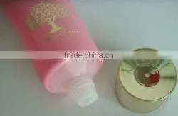 plastic flexible tube with metallized cap,cosmetic packaging tube,lotion tube