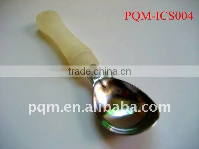 Plastic handle ice cream scoop 004