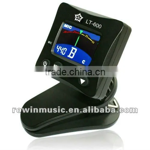2015 hottest rowin LT-900 all-metal case guitar pedal tuner, sophisticated fashion design