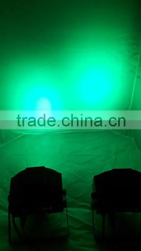 dmx stage lighting led par64, led falt par64, 7x10w led par