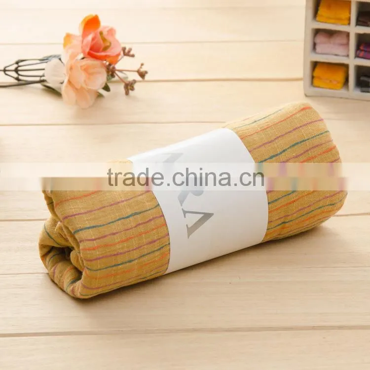 New Style Oversized Viscose Vertical Colorful Striped Scarf