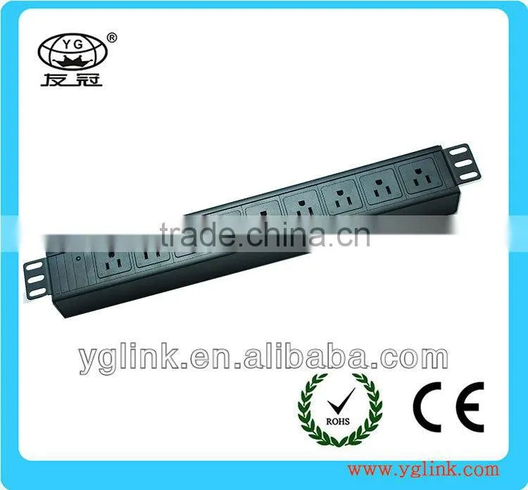 America type smart PDU with LED indicator light