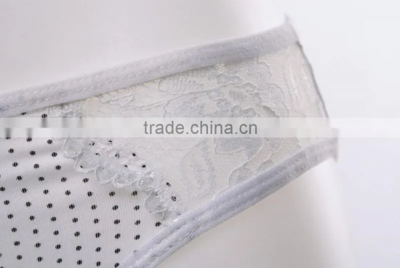 stripe cotton spandex woman underwear