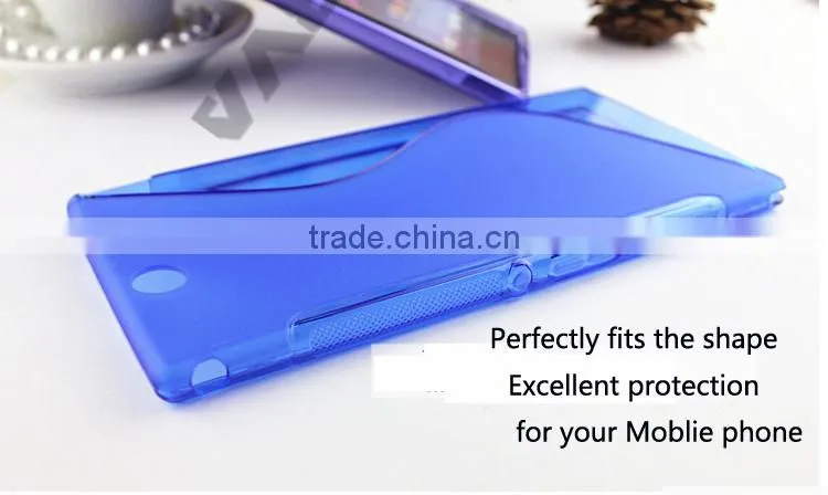 New S Line TPU Silicone Gel case for Sony Xperia Z Ultra XL39h 2015 new products wholesale price wholesale manufacturer