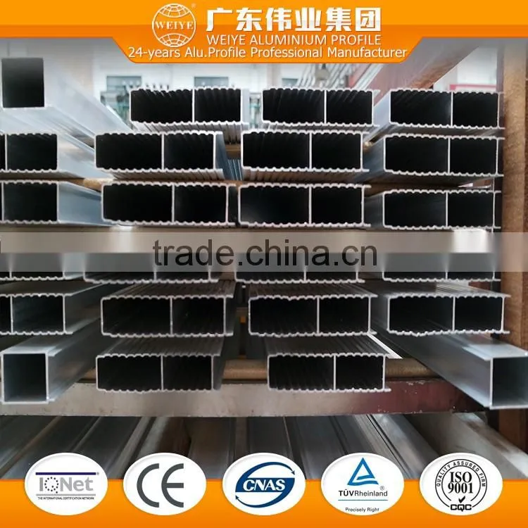 6060 T3-T8 0.8-1.4mm aluminum extruded for garden fence with anodized finish