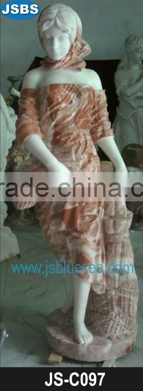 Marble Rape of Persephone Statue