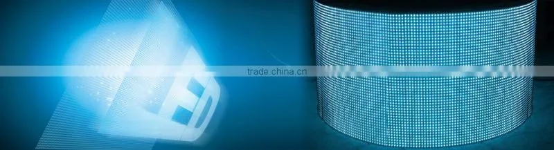 Indoor full color decoration strip led curtain display/P12.5 transparent led xxx video curtain