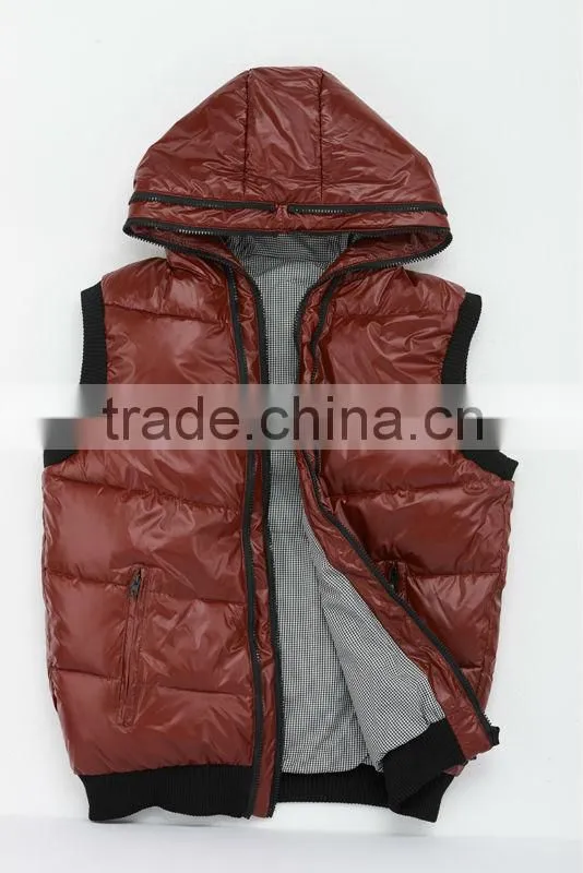 Custom Down Vest for Women and men,Heated Waterproof Down Vest