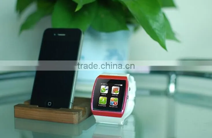 Touch Screen quad band smart Watch Phone with GPS and camera