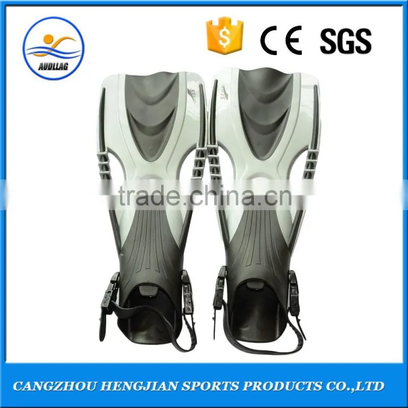 Colorful swimming diving scuba fins