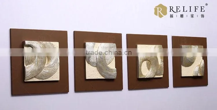 modern simple handmade fabric painting